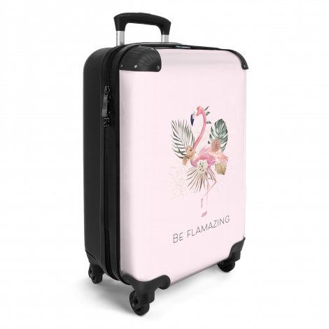 Koffer - Flamingo - Jungle - Vrouwen - Roze - Quotes-2