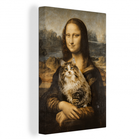 Canvas - Mona Lisa - Kat - Da Vinci-1