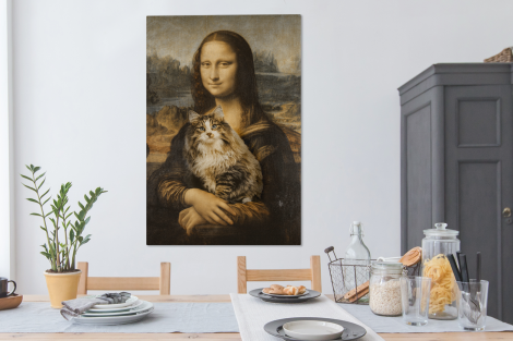 Canvas - Mona Lisa - Kat - Da Vinci-thumbnail-4