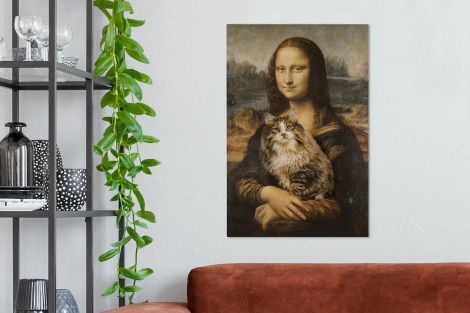 Canvas - Mona Lisa - Kat - Da Vinci-2
