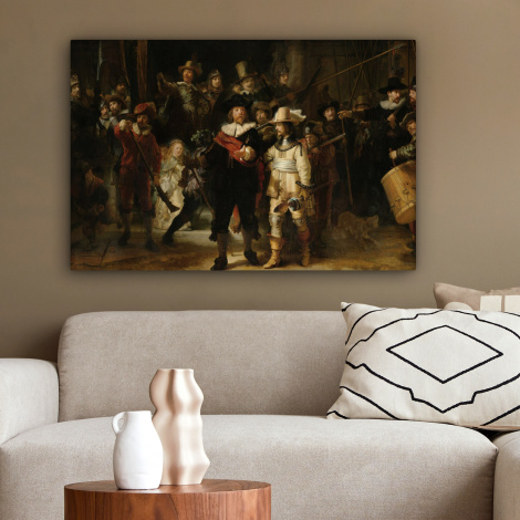 Leinwandbild - Die Nachtwache - Kunst - Alte Meister - Rembrandt-2