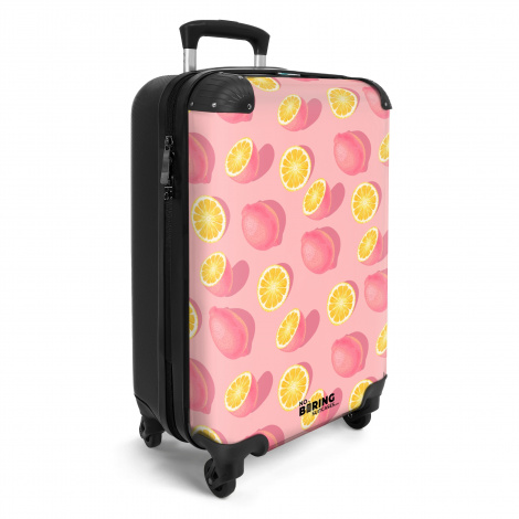 Koffer - Pink limoncello-2