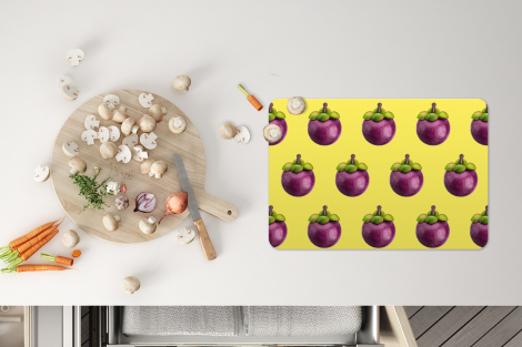 Premium placemats (6 stuks) - Fruit - Paars - Patroon - 45x30 cm-thumbnail-4