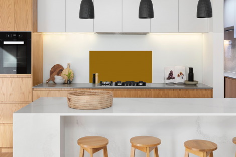 Spritzschutz Küche - Gold - Luxus - Interieur-3