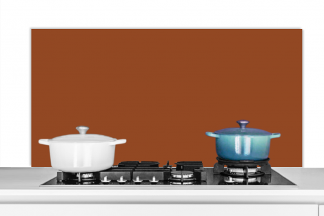 Spatscherm keuken - Terracotta - Bruin - Palet-1