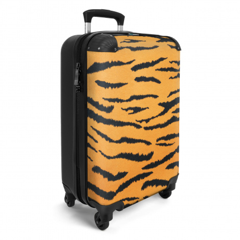 Koffer - Tijgerprint - Dieren - Oranje - Zwart - Tijger-2