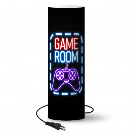 Kinderlamp - Neon - Quotes - Game room - Controller - Zwart-thumbnail-1