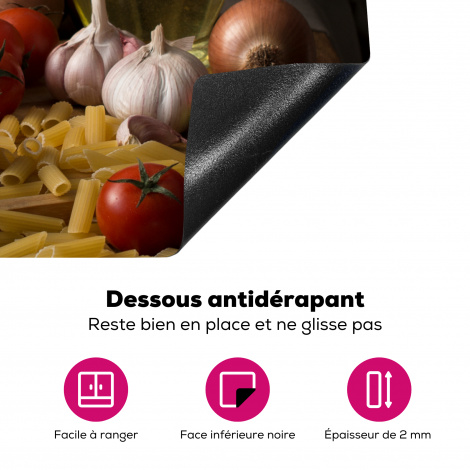 Protège-plaque à induction - Planche à découper - Légume - Nature morte - Pasta - Out - Tomate - Planche à découper-4