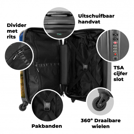 Koffer - Trekker - Boerderij - Hooi - Akker - Zon - Platteland-3