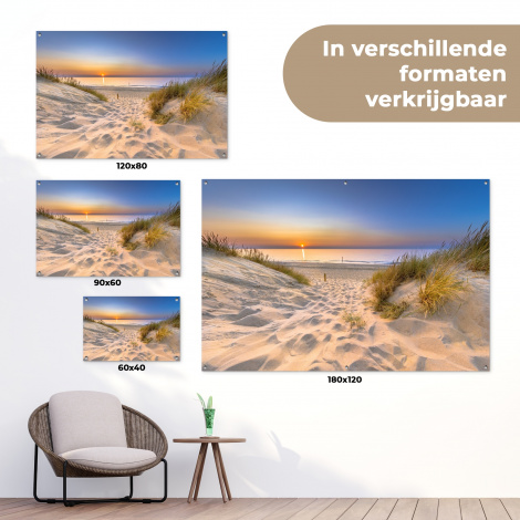 Tuinposter - Avondrust aan Zee-5