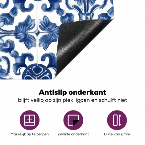 Inductiebeschermer - Delfts blauw - Kunst - Hollands - Tegeltje-4