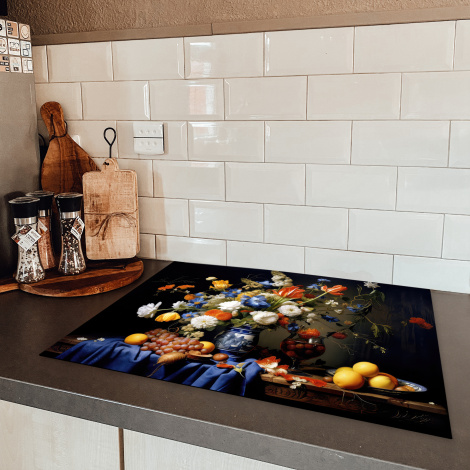 Inductiebeschermer - Bloemen - Fruit - Stilleven - Hollands-5