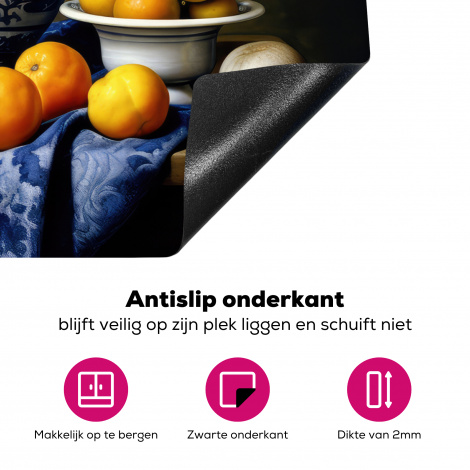 Inductiebeschermer - Stilleven - Fruit - Kan - Delfts blauw - Hollands-4