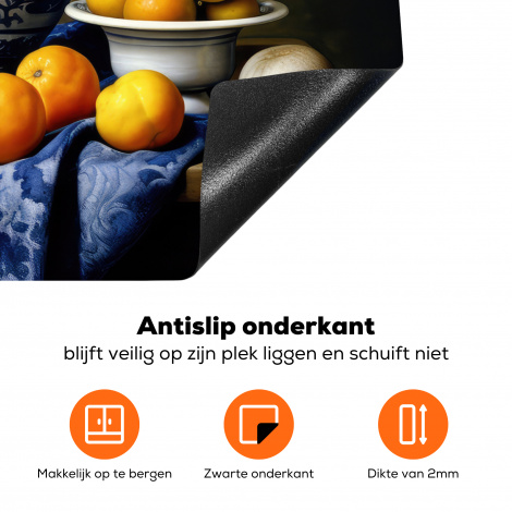 Inductiebeschermer - Stilleven - Fruit - Kan - Delfts blauw - Hollands-4