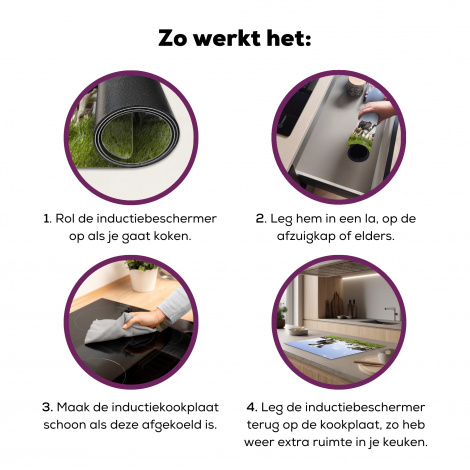 Inductiebeschermer - Koeien - Dieren - Weiland - Hollands-7