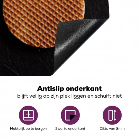 Inductiebeschermer - Mok - Stroopwafel - Stilleven - Hollands-4