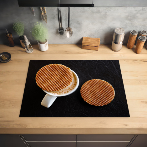 Inductiebeschermer - Mok - Stroopwafel - Stilleven - Hollands-2