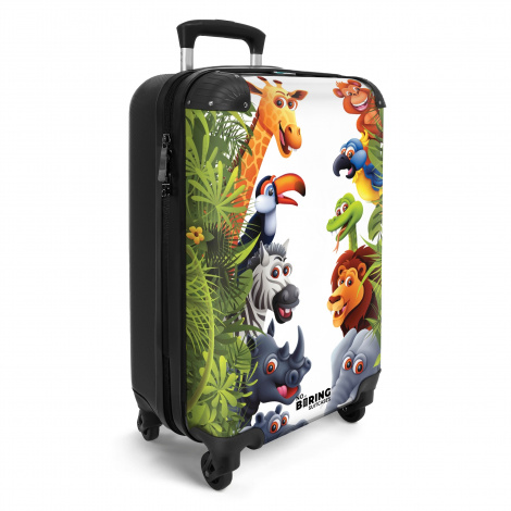 Koffer - Dieren - Groen - Jungle - Kinderen-2