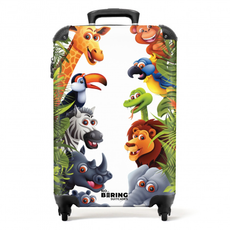 Koffer - Dieren - Groen - Jungle - Kinderen