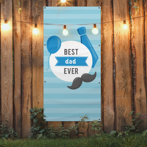 Tuinposter - Spreuken - Quotes - Best dad ever - Vader - Staand-4