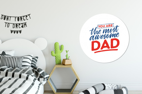 Muurcirkel - Papa - Vaderdag - Spreuken-2