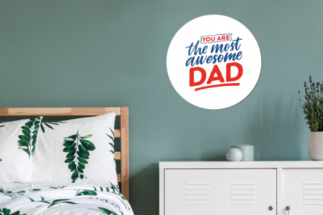 Muurcirkel - Papa - Vaderdag - Spreuken-4