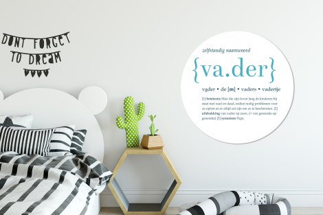 Muurcirkel - Quotes - Vader definitie - Spreuken - Woordenboek-2