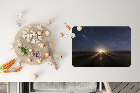 Premium placemats (6 stuks) - De weg onder de vallende sterren - 45x30 cm-4