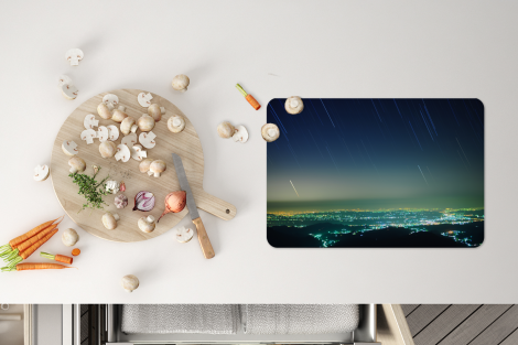 Premium placemats (6 stuks) - Een sterrenregen boven Taichung - 45x30 cm-thumbnail-4