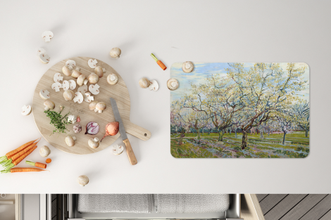 Tischset (6er Set) - Blühender Obstgarten - Vincent van Gogh - 45x30 cm-4