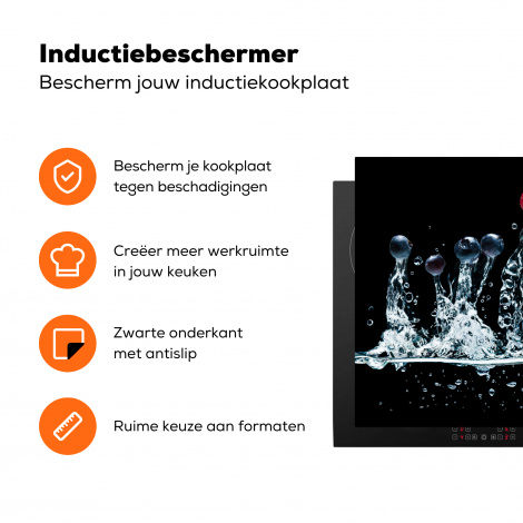 Inductie beschermer - Framboos - Bessen - Water-3