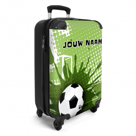 Voetbal met groene achtergrond-2