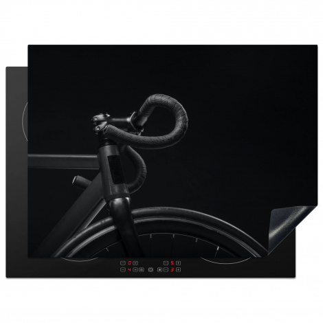 Protège-plaque à induction - Bicyclette - Guidon - Noir - Blanc
