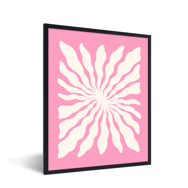 Fotolijst - 30x40 cm - Pretty pink - Lijst 3