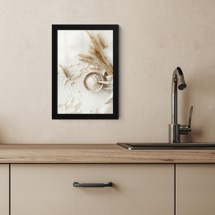 Bloem - Hout - Tarwe KitchenYeah - Keuken - Fotolijst klein -sfeer2