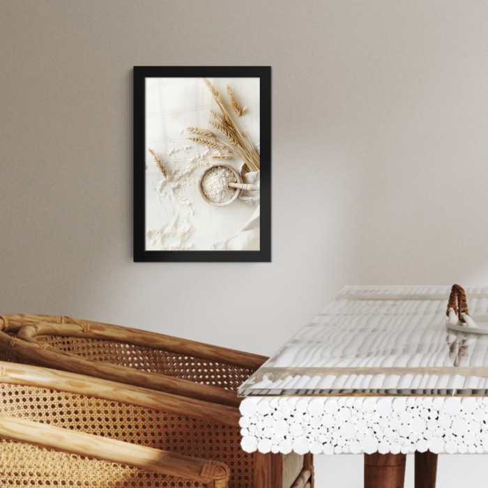 Bloem - Hout - Tarwe KitchenYeah - Keuken - Fotolijst klein -sfeer3