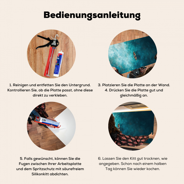 Bootje - Water - Blauw Spatscherm Aluminium klein -zgebruik_DE