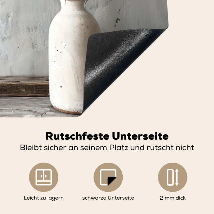Stillevensschets in Crème en Hout Inductie beschermer vinyl 3mm klein -tsfeer4_DE