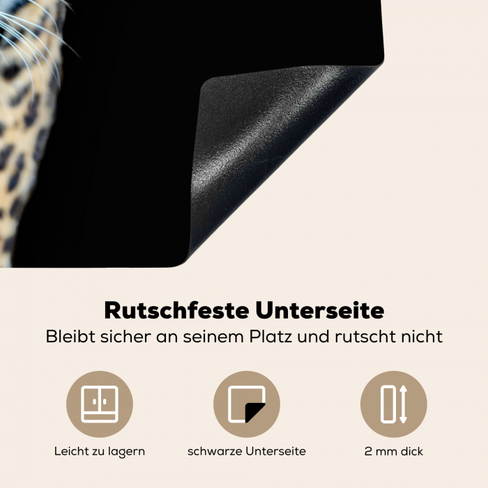 Schemerwandeling van een Luipaard Inductie beschermer vinyl 3mm klein -tsfeer4_DE