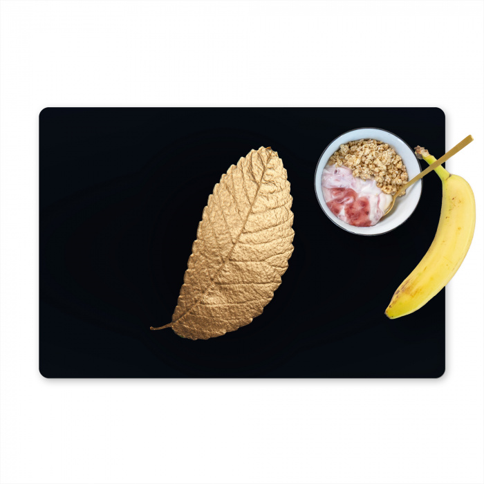 Elegantie in goud Placemat vinyl groot -zzzproduct_Kitchenyeah-website