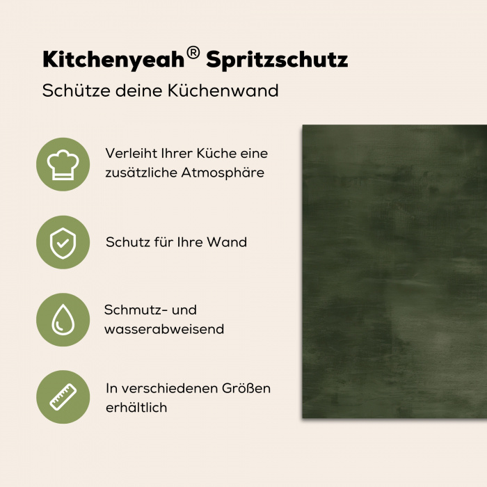 Japandi - Vogel - Groen Spatscherm Aluminium klein -zdetails_DE