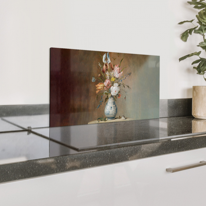 Stilleven Spatscherm Aluminium klein -zzproduct_nieuw