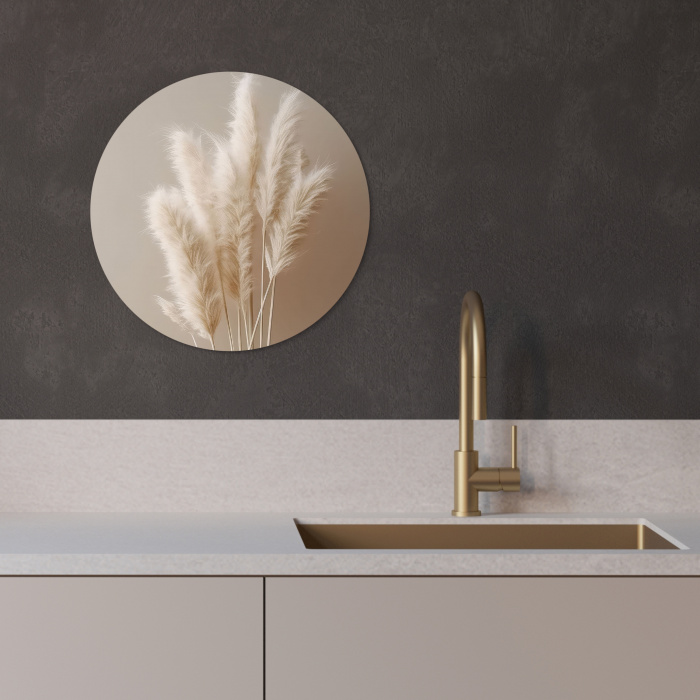 Zachte Pluimen KitchenYeah - Keuken - Wandcirkel Forex klein -sfeer1