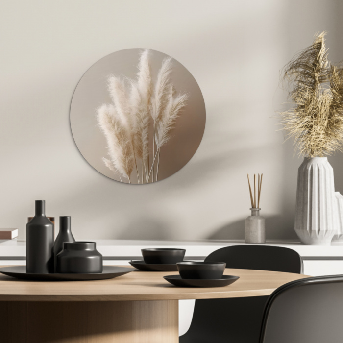Zachte Pluimen KitchenYeah - Keuken - Wandcirkel Forex klein -sfeer2