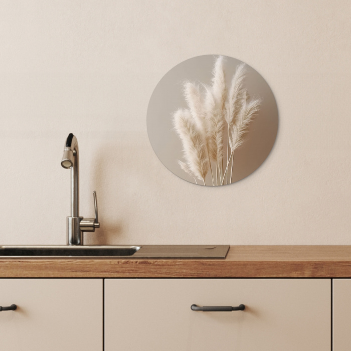 Zachte Pluimen KitchenYeah - Keuken - Wandcirkel Forex klein -sfeer3
