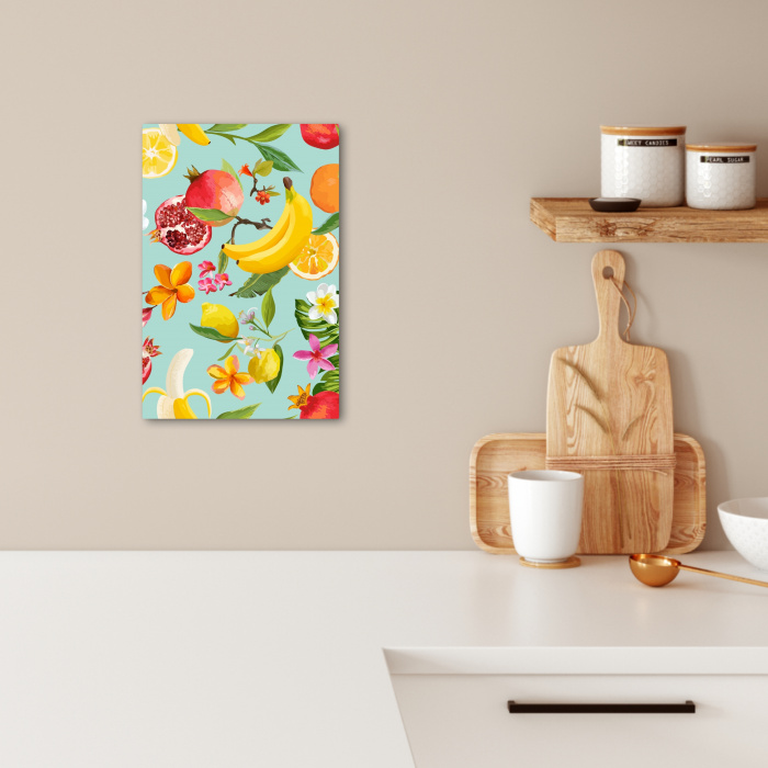 Tropische Overvloed KitchenYeah - Keuken - Canvas klein -sfeer1