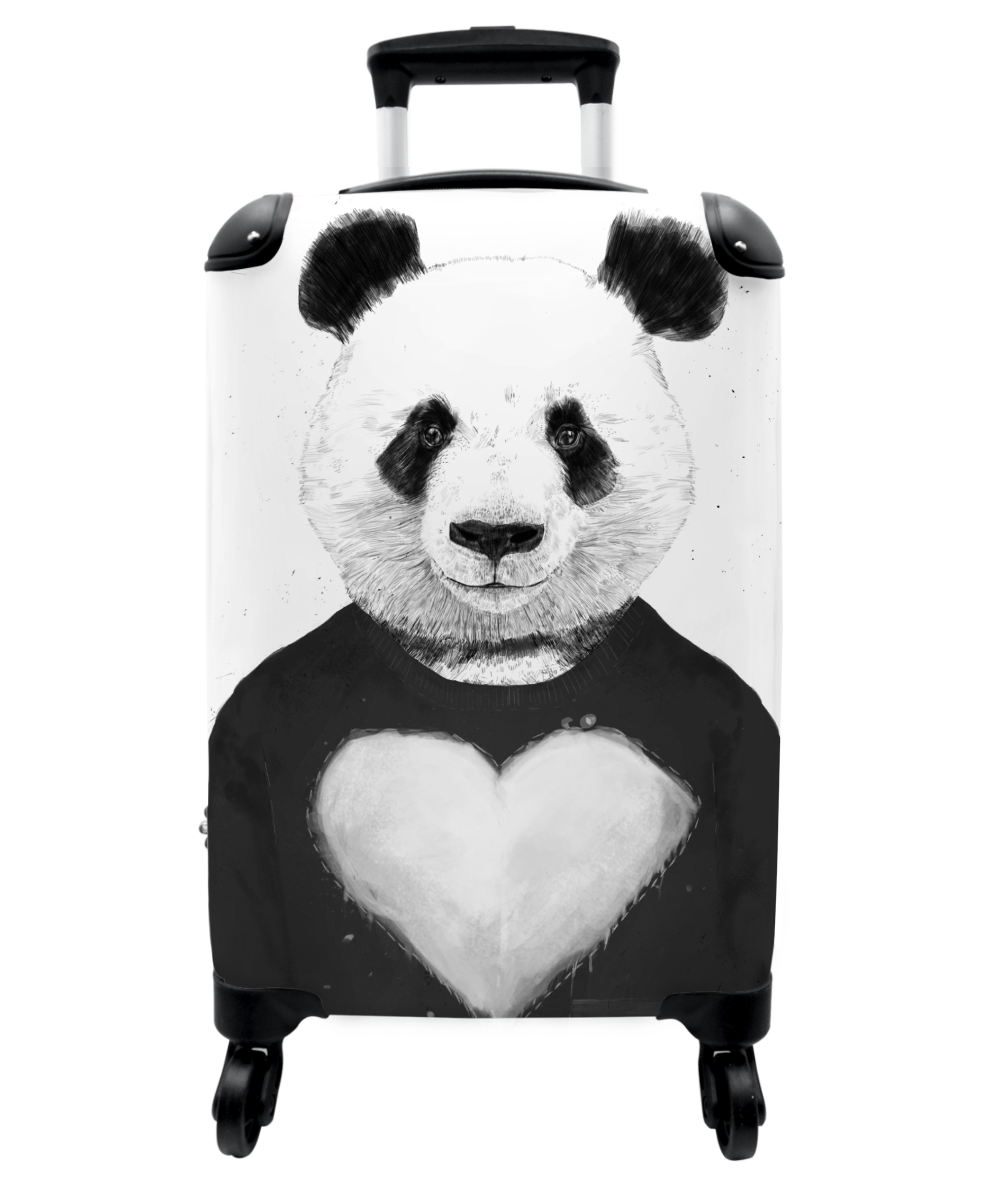 Koffer - Panda - Hartje - Trui - Dieren