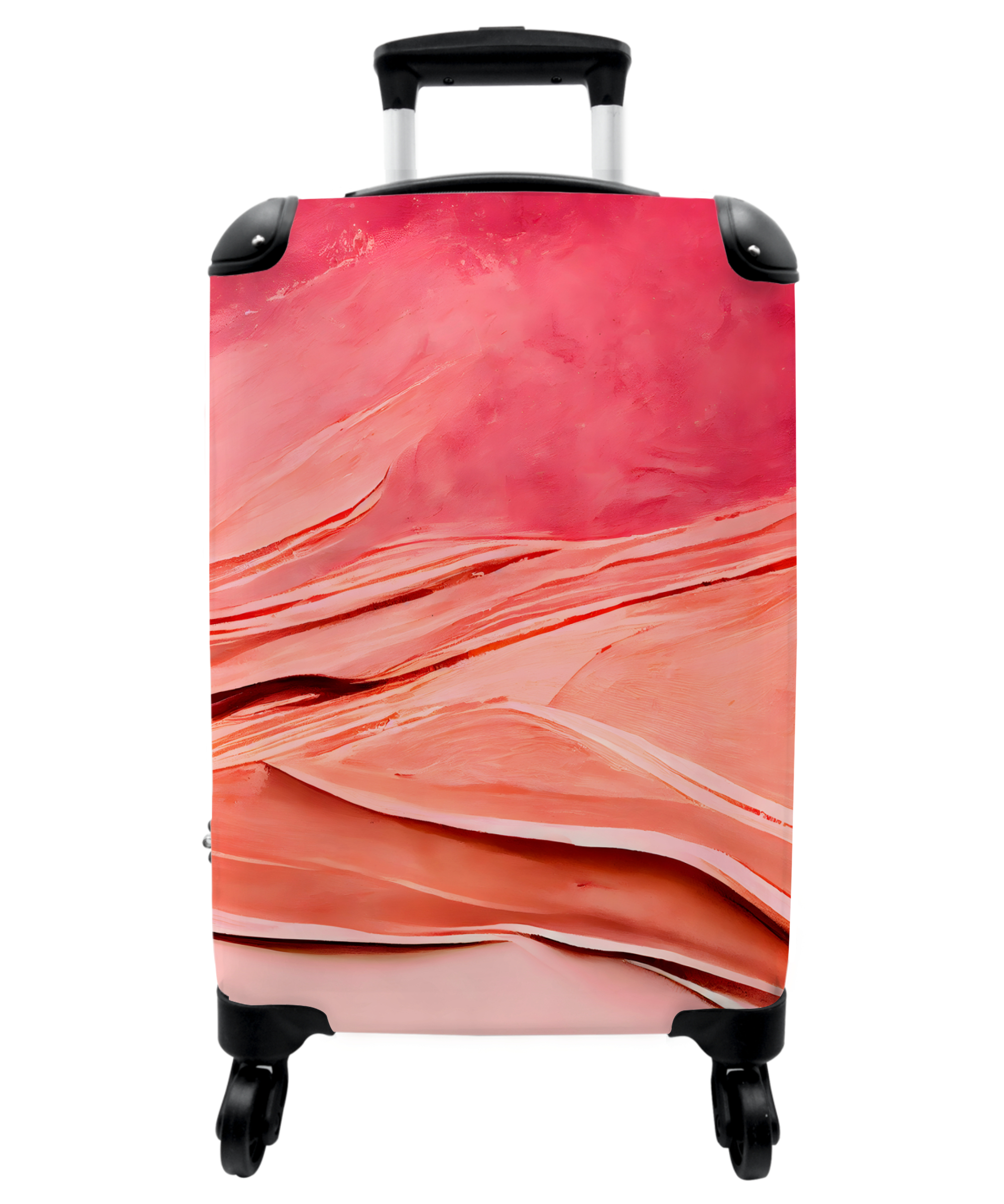 Koffer - Abstract - Roze - Pastel - Vormen