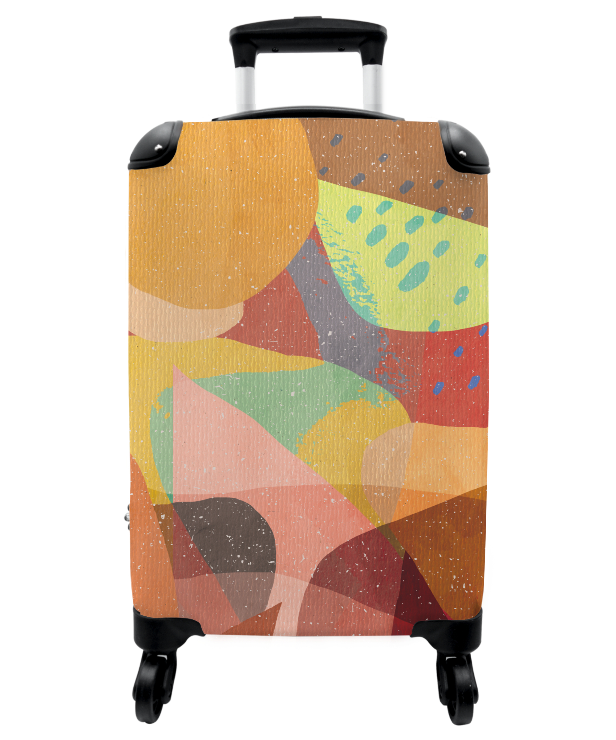 Koffer - Abstract - Kunst - Regenboog - Pastel