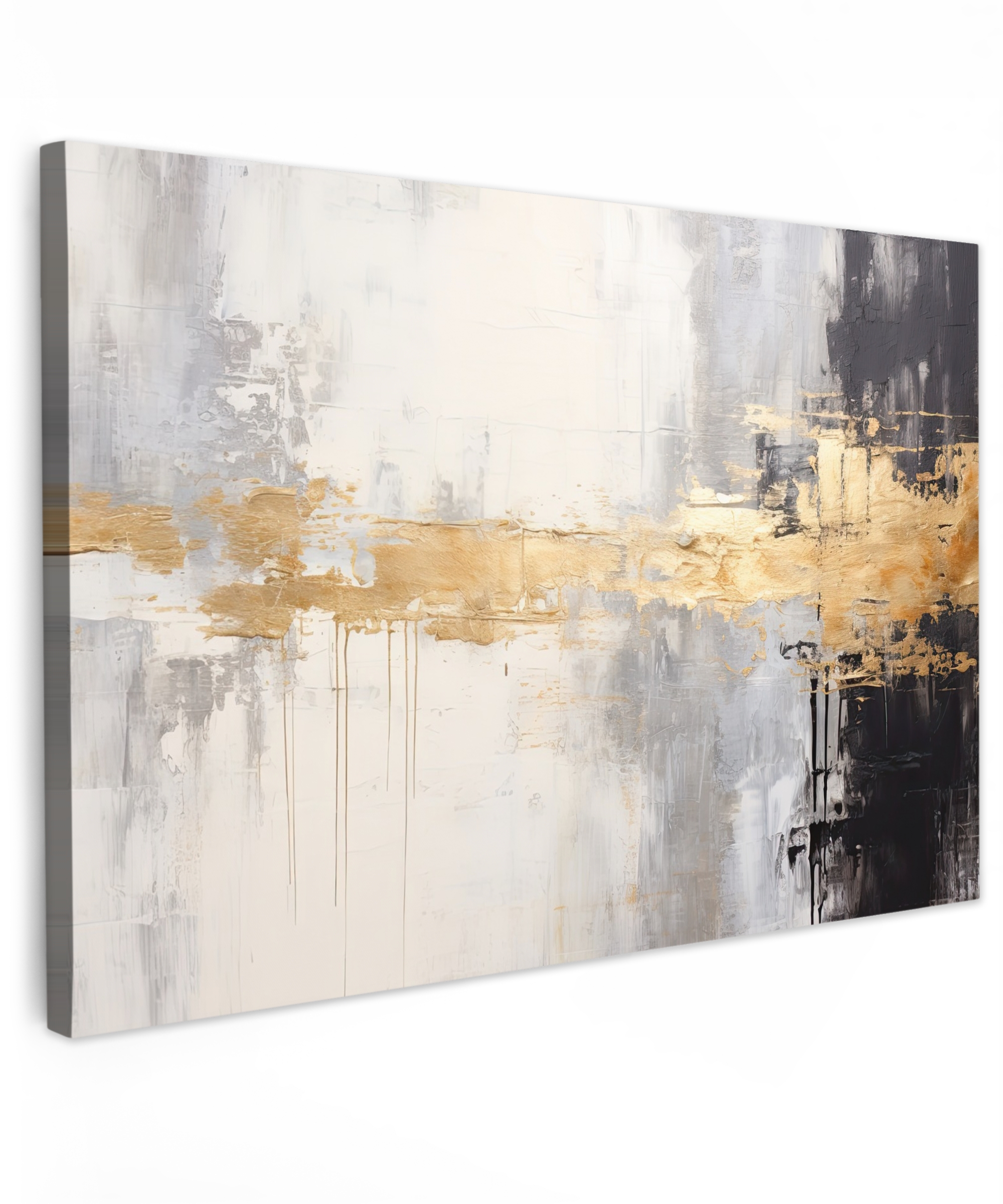 Canvas schilderij Goud Luxe Acryl Kunst